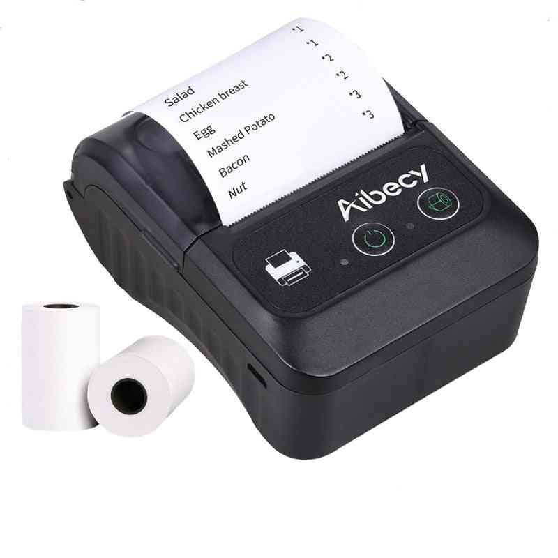 Portable Bluetooth Label Printer 58mm