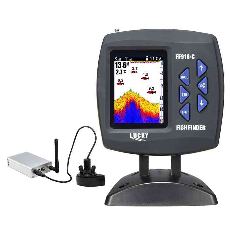 Wireless Remote Control- Lcd Bait Boat, Fish Finder