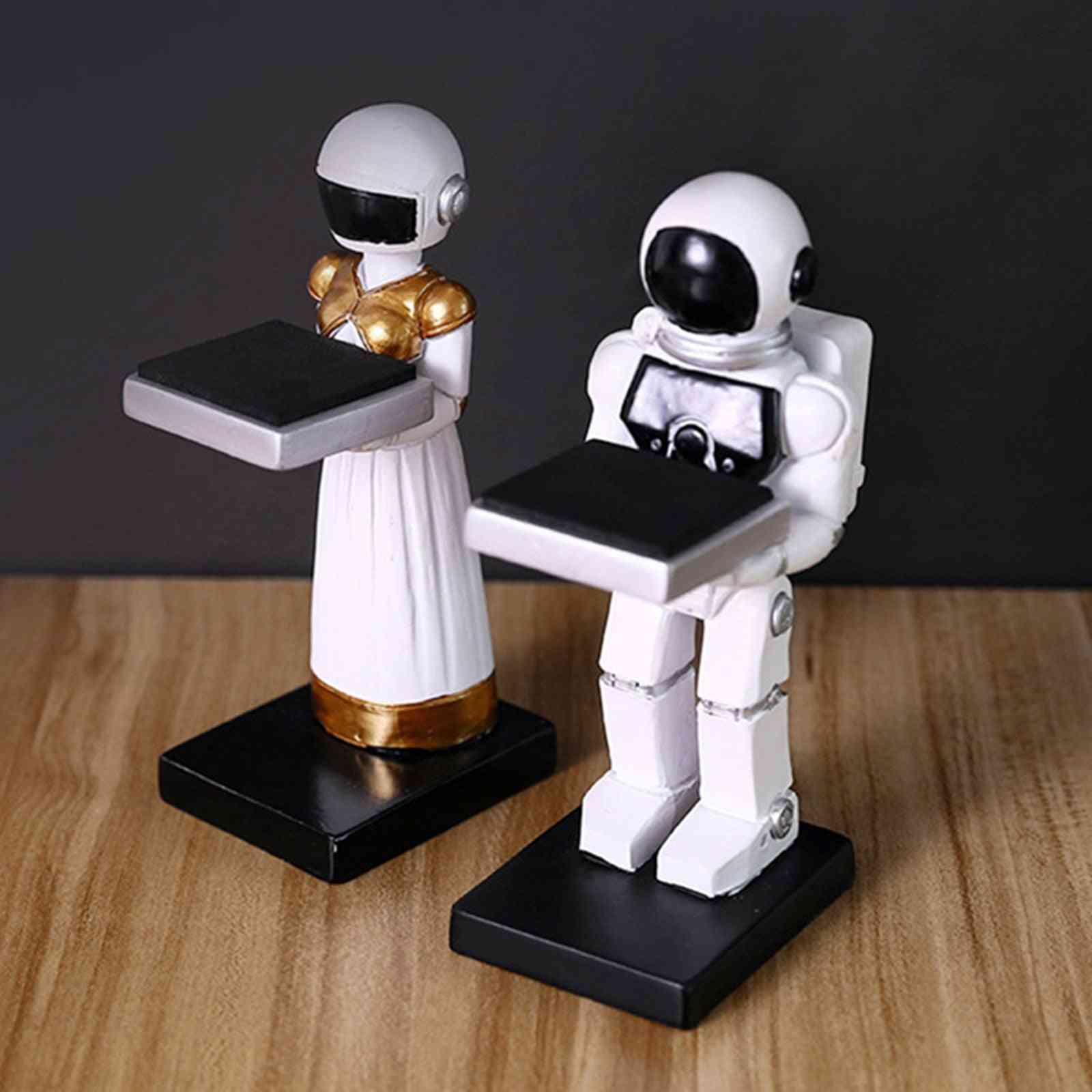 Fashion Resin Watch Display Stand Spaceman