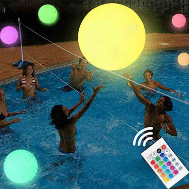 Inflatable Led Glowing Beach/swimming Pool Ball