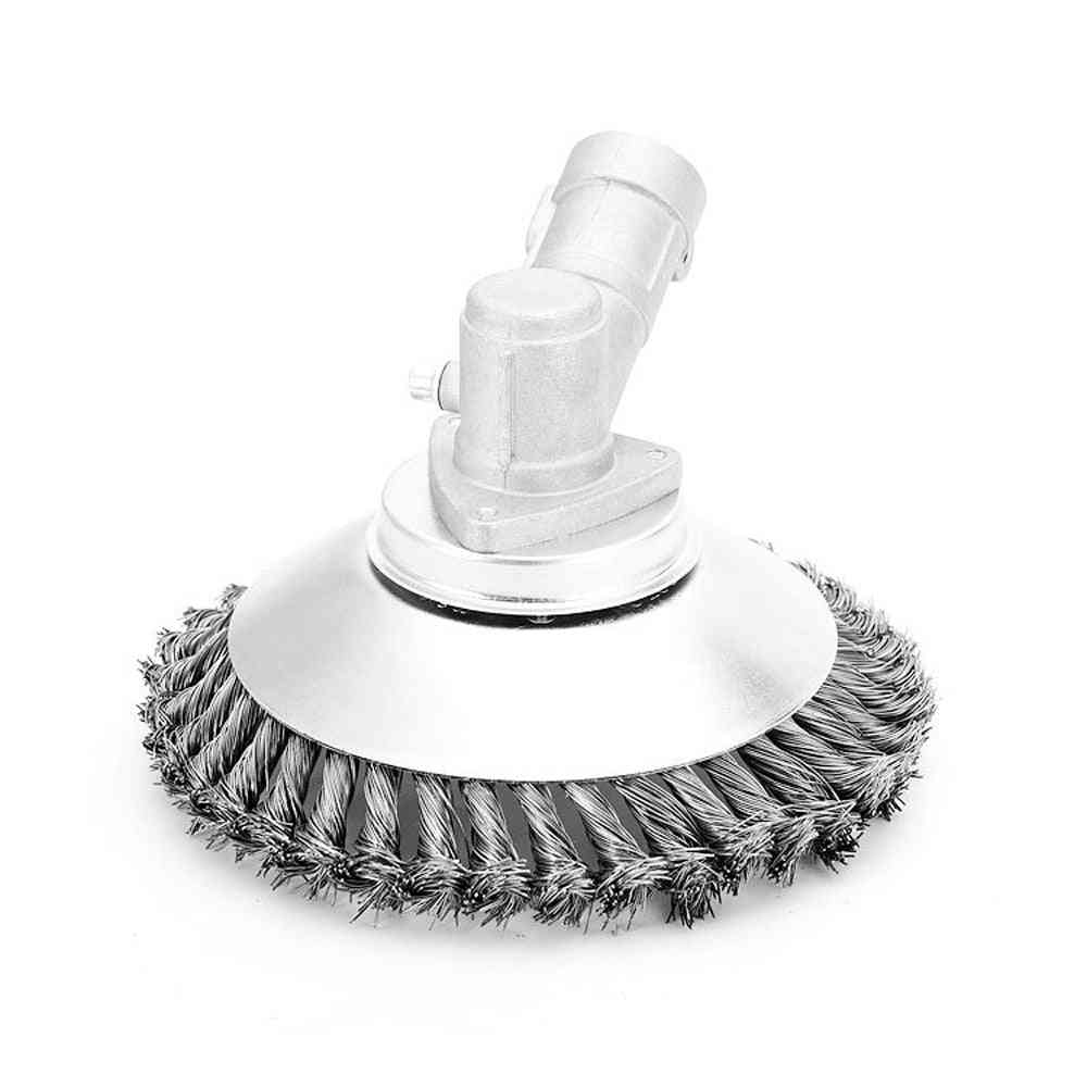Professional Steel Wire Grass Trimmer Heads Tray Brush Cutter