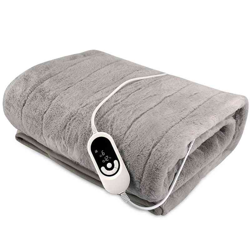 Winter Heater Heated Throw Blanket Rabbit Plush Blanket