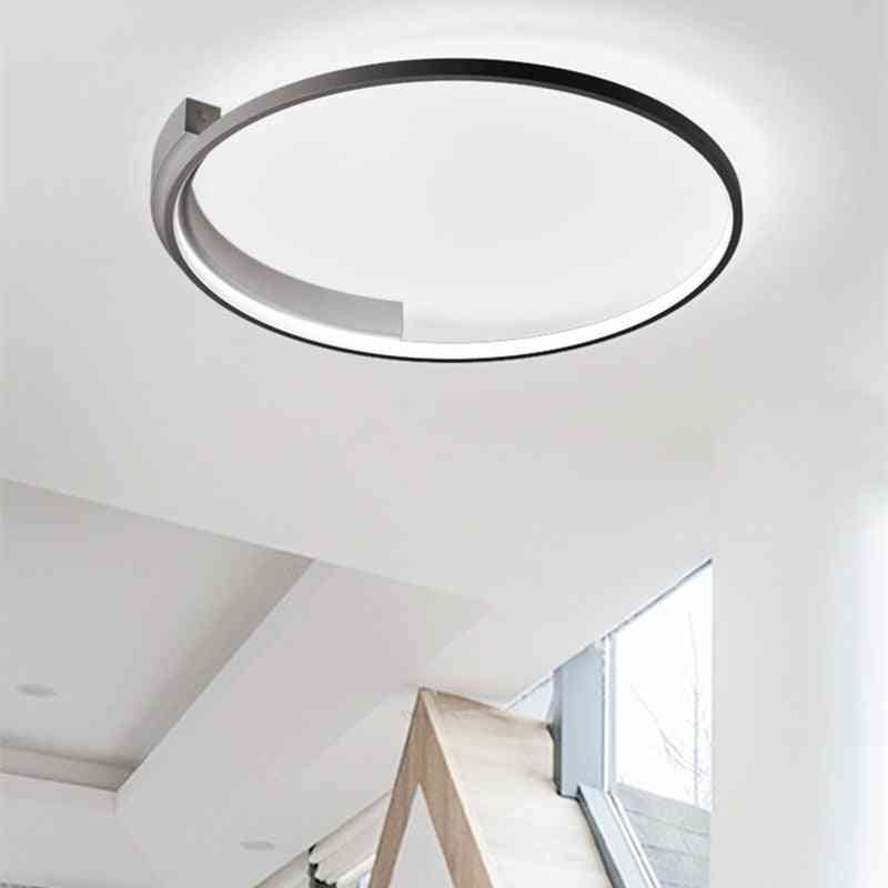 Led loft lys rund moderne spisestue indretning belysningsarmaturer