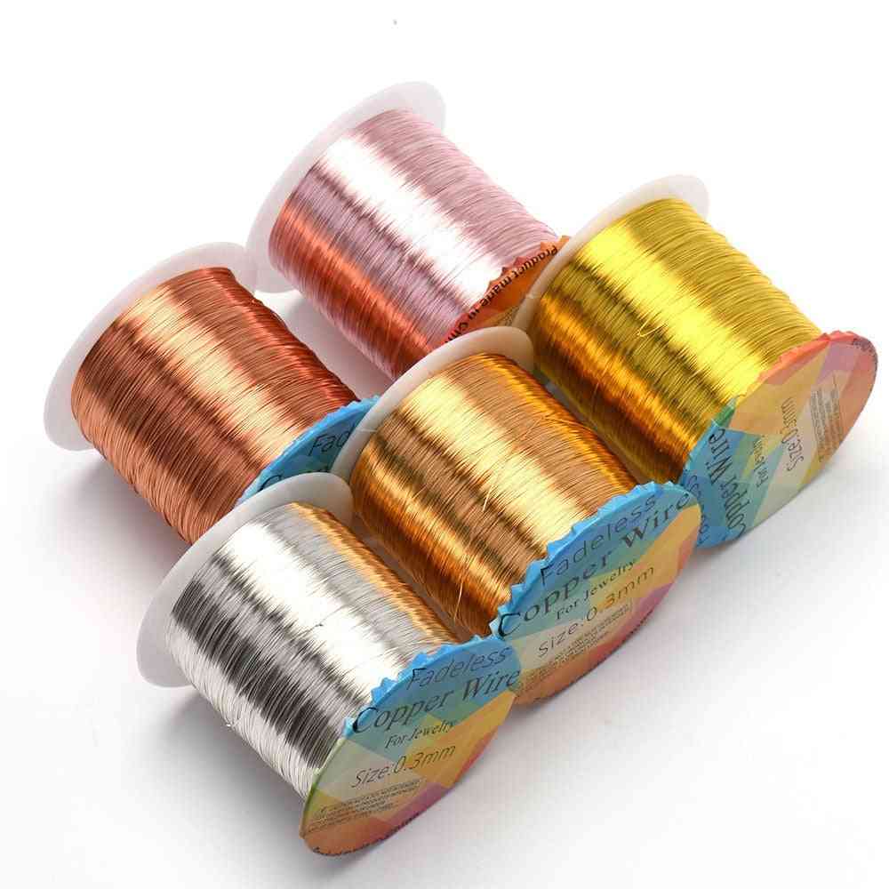 Colorfast Copper Wire Diy Craft Jewelry Making Accessories