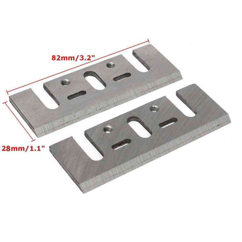 2pcs Electric Planer Spare Blades Replacement For 1900b Power Tool Part Spare Blades Replacement For Carpentry