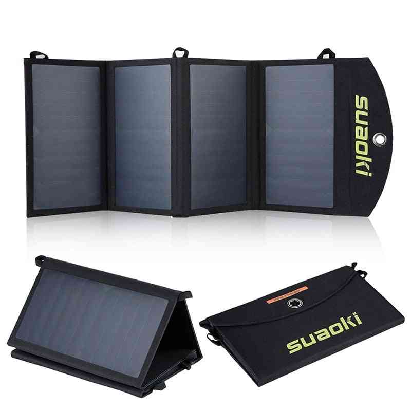 Solar Panels Portable Folding Foldable Waterproof Dual  Usb Solar Panel Charger