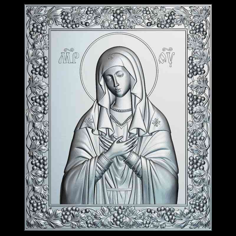 Icon Of The Mother Of God Tenderness 3d Model