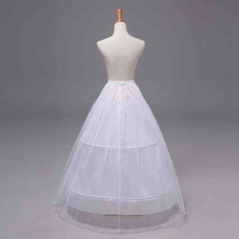 Skirt Bride Bridal Wedding Dress Support Petticoat Women