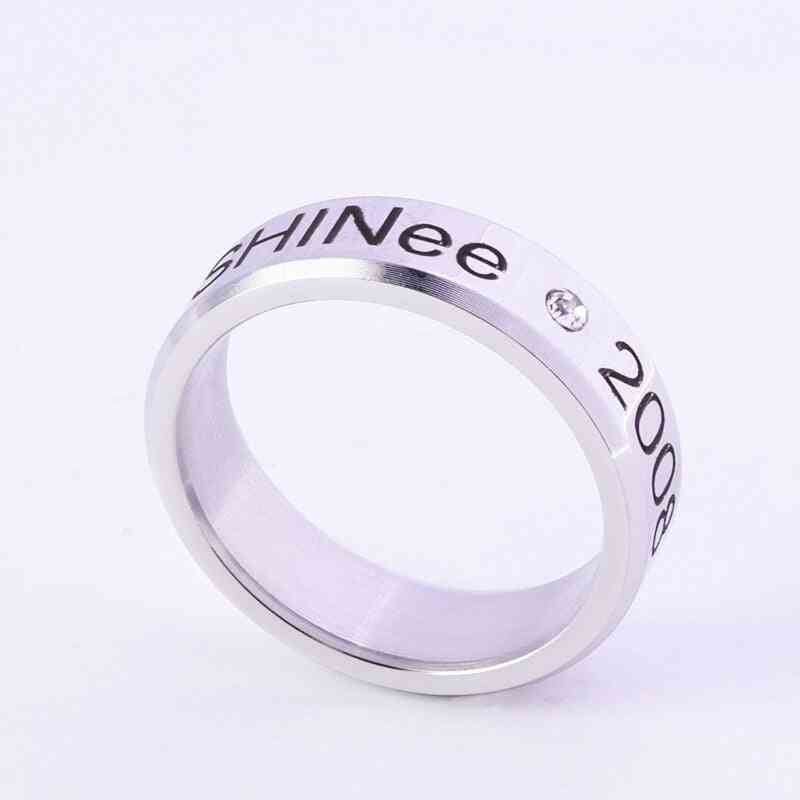 Simple Fashion Style Stray Kids Alloy Ring
