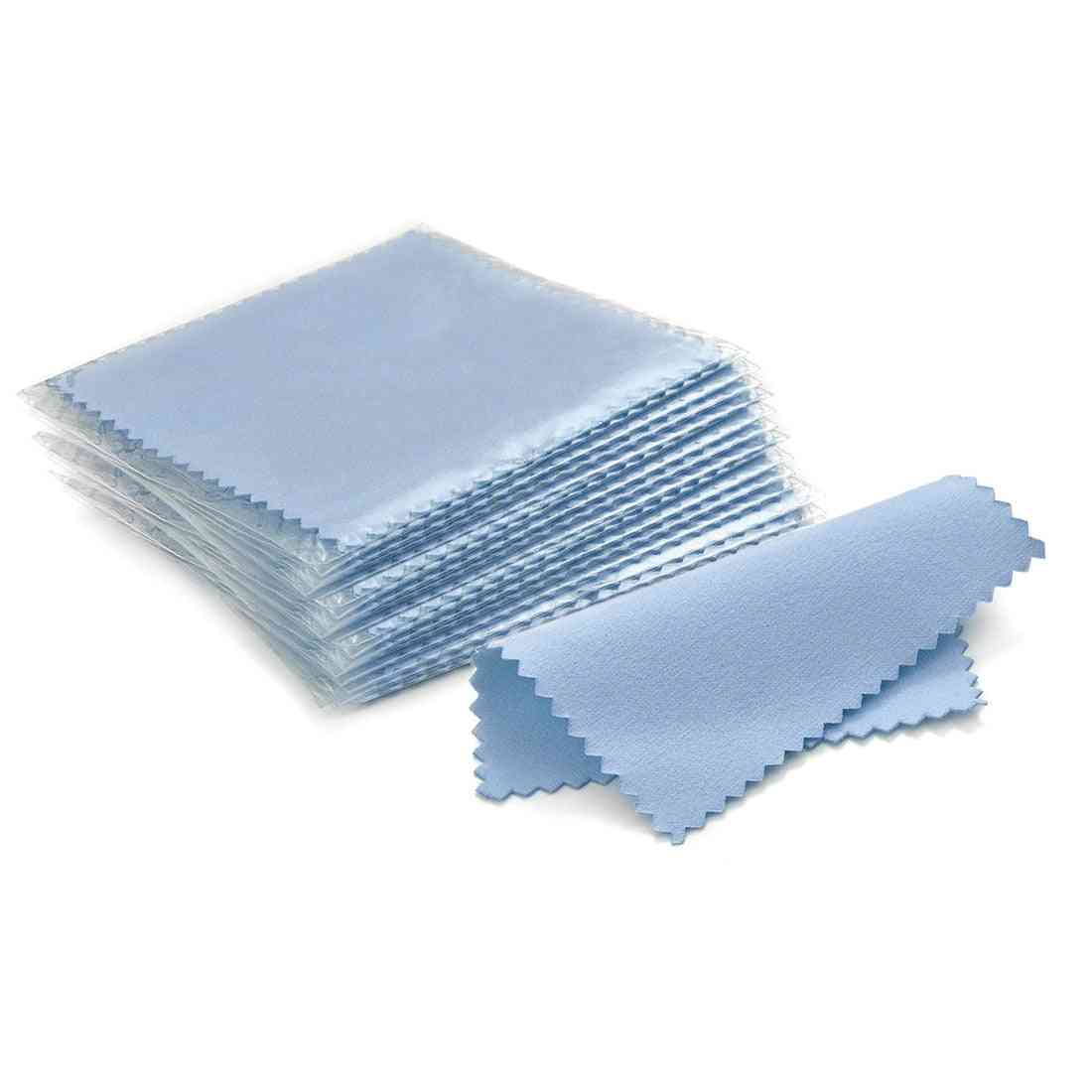 Jewelry Cleaning Wiping Cloth For Silver Gold Anti Dust