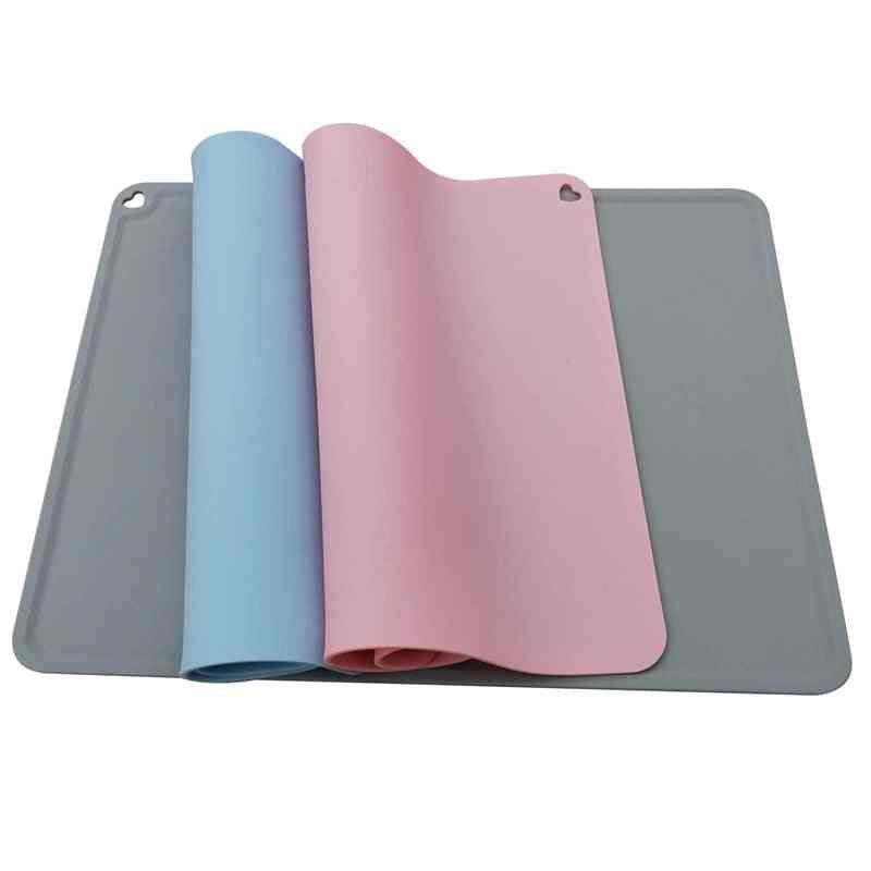 Non-slip For Cat Color Silicone Pet Food Mat