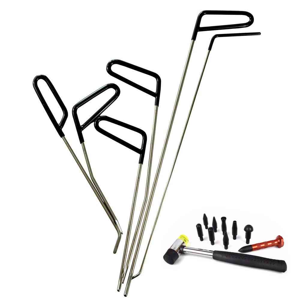 Paintless Dent Removal Car Repair Hooks Rods Kit Auto Tools