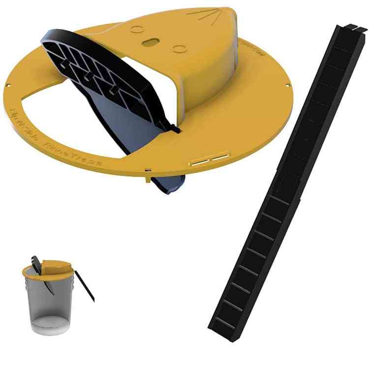 Reusable Smart Mice Flip And Slide Bucket Lid Trap