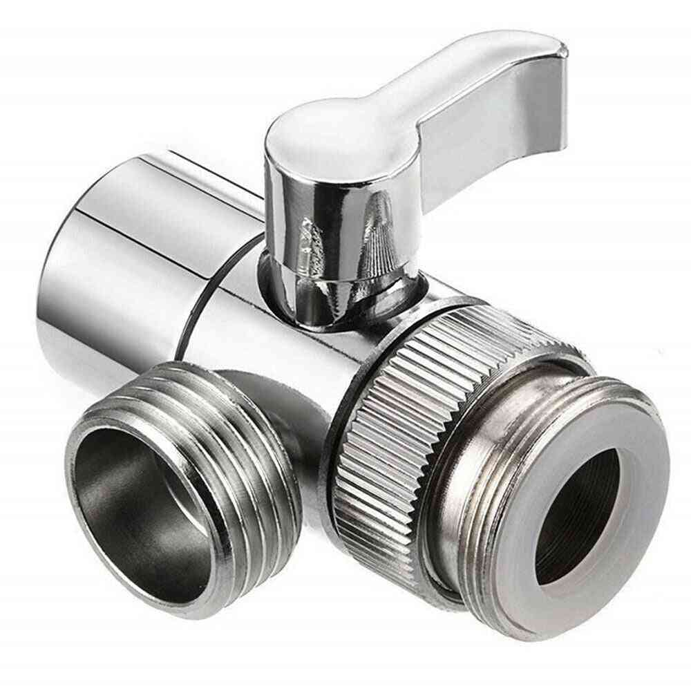 Switch Faucet Adapter 3 Way Tee Connector