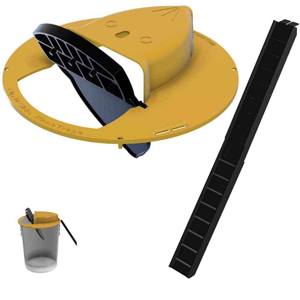 Mice Trap Reusable Smart Flip And Slide Bucket