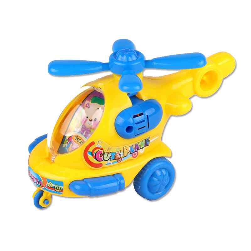 Classic Baby Favorite Cartoon Helicopter  Animal Wind Up