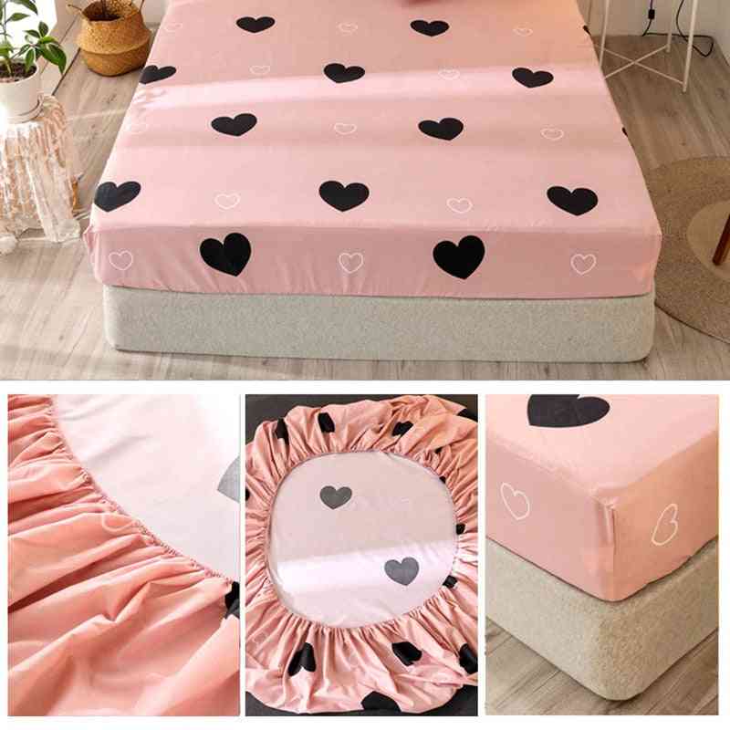 Bed Sheet With Pillowcase, Polyester Mattress Cover