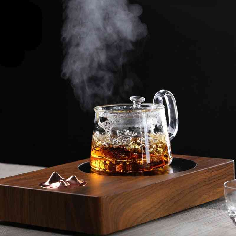 Japanese Style Transparent Glass Teapot