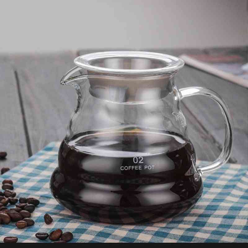 Glass  Pot - Cloud Shaped Coffee Kettle