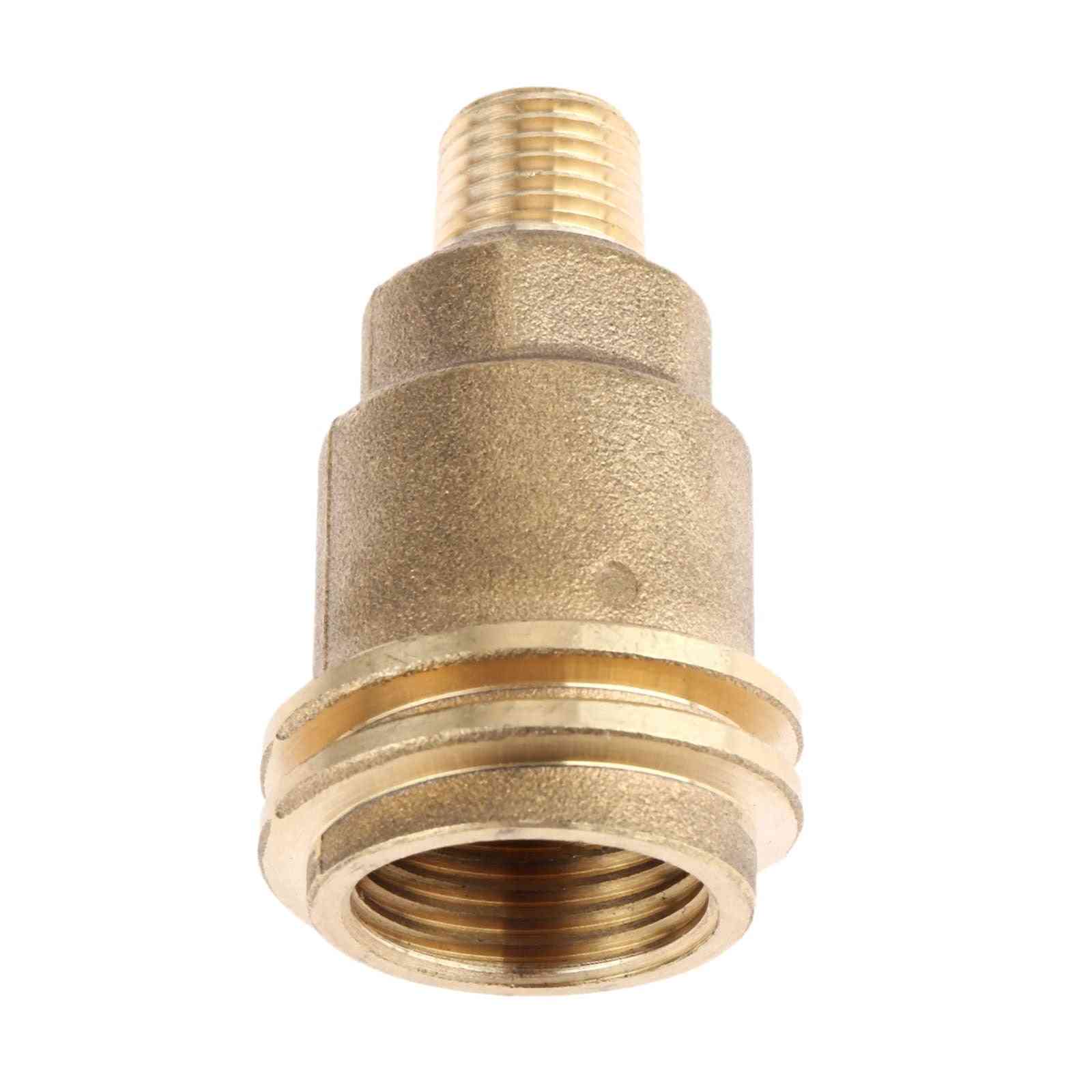 Brass Pipe Thread Adapter(male Qcc-1 To 1/4-inch Male).