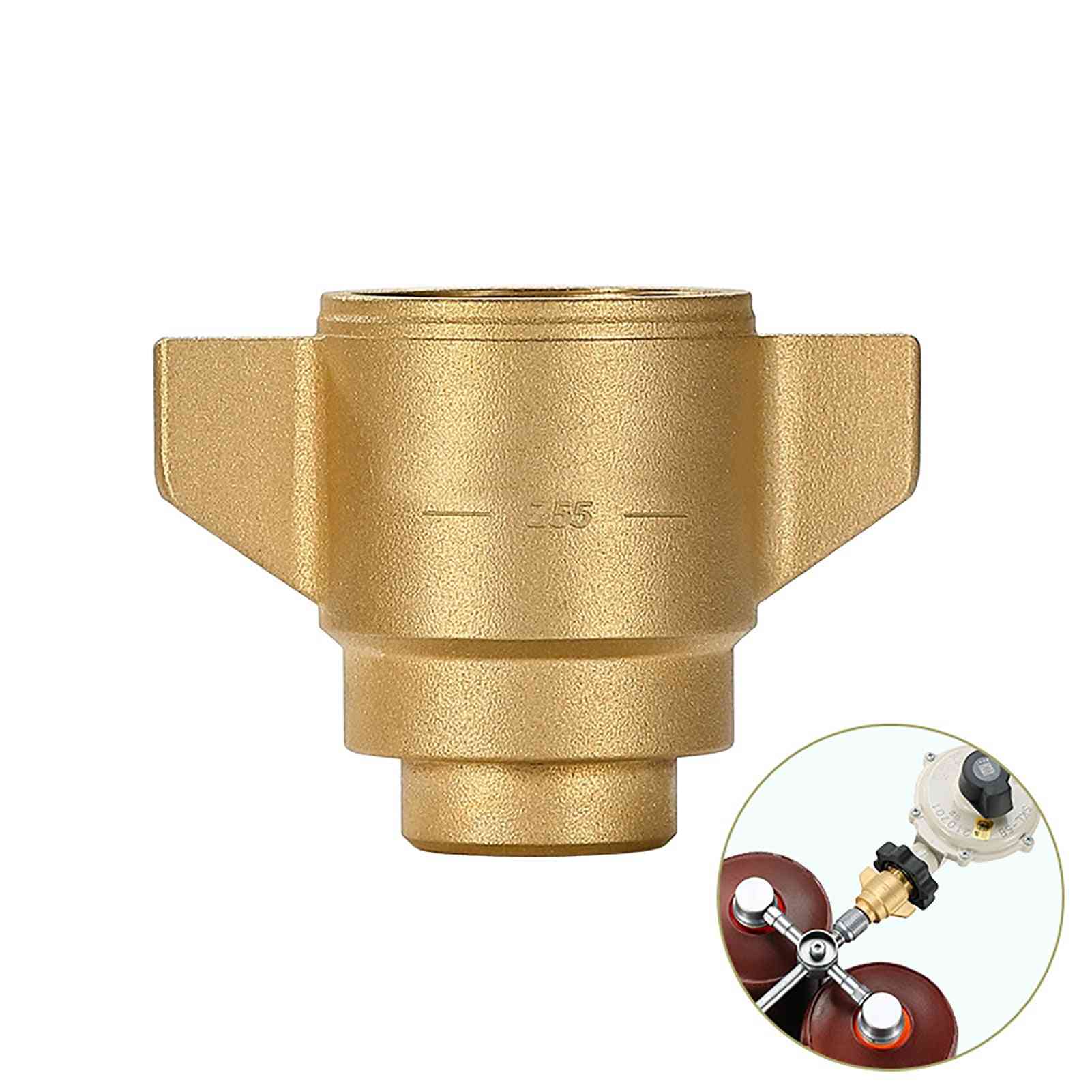Outdoor Camping Gas Stove Propane Refill Adapter Tank Adaptor Cylinder