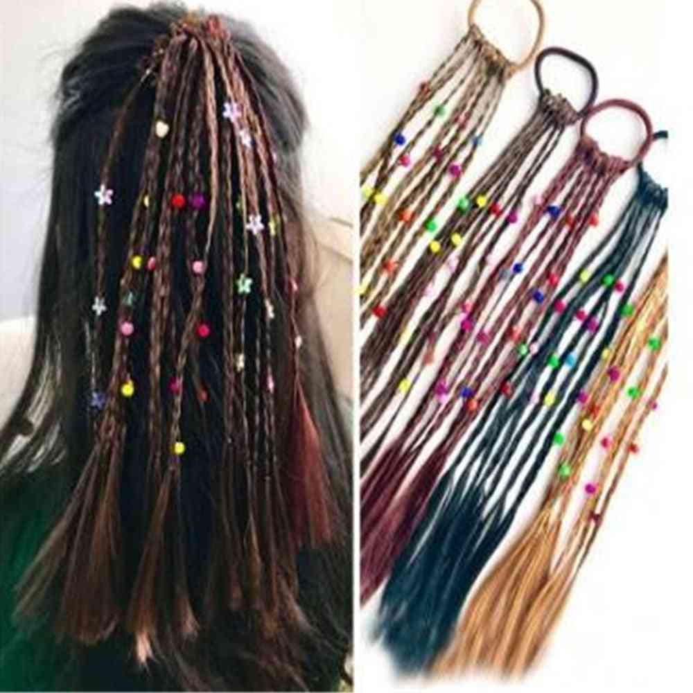 Korean Style Wig Braids Rubber Bands