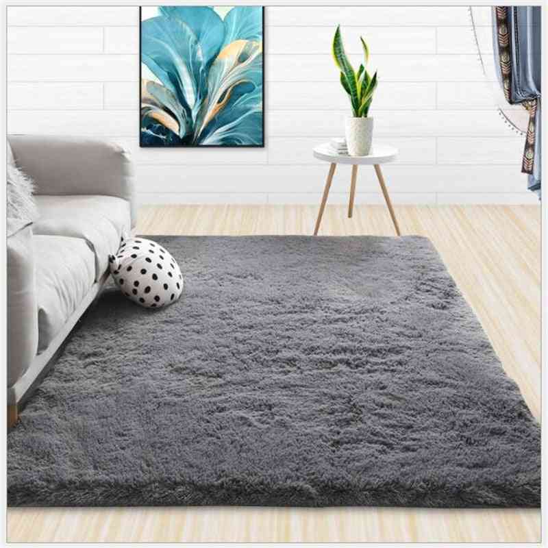 Modern Shaggy Living Room Rugs Carpets