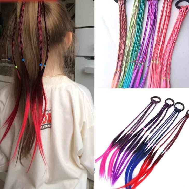 Cute Hairpins Diy Braided Rubber Bands