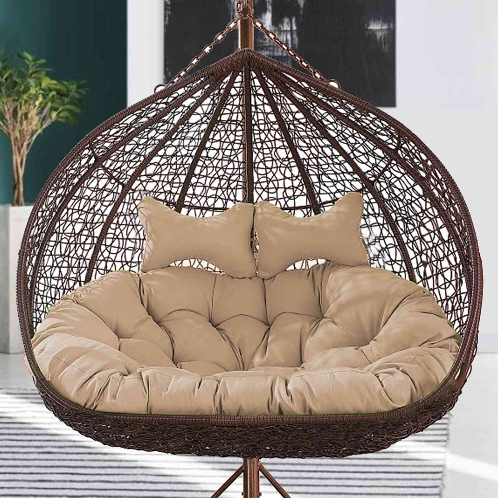 Hanging Basket Cushion Thick Rattan Chair Pads Sofa Cushion Garden