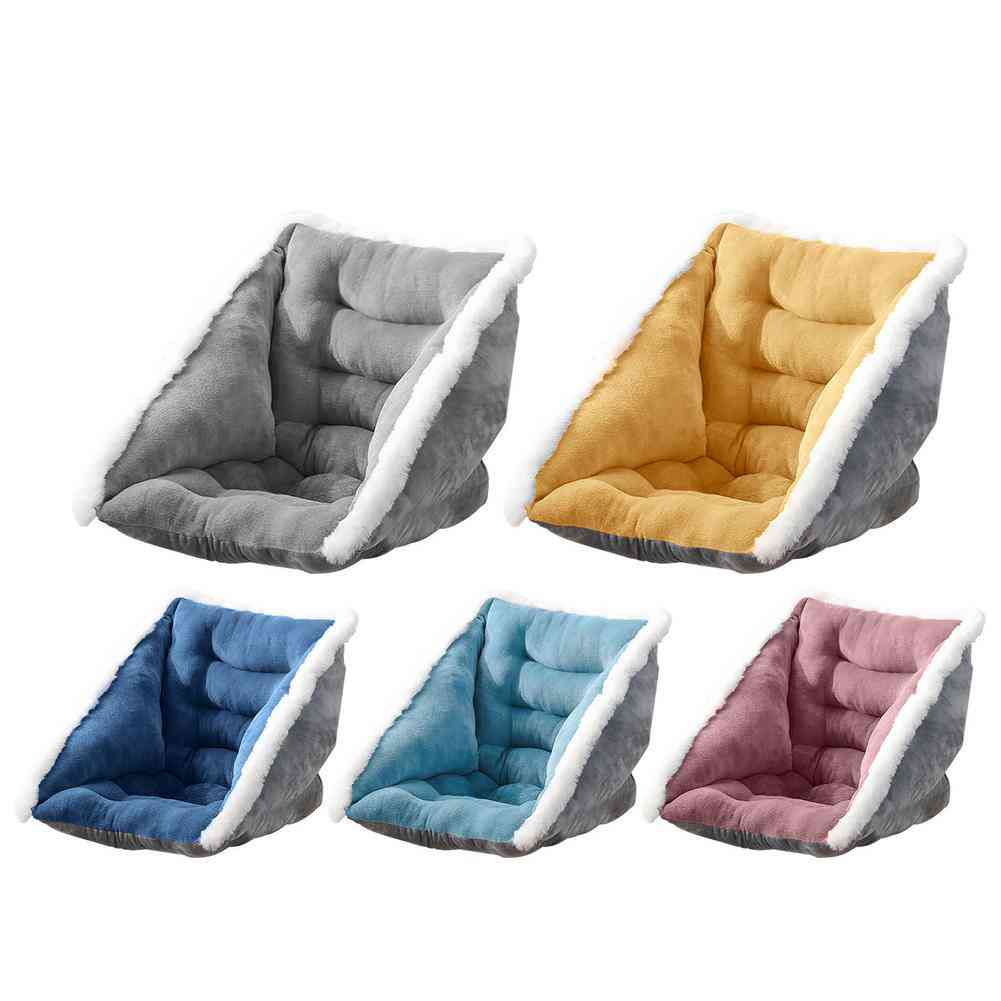 Comfort One Piece Semi Enclosed Seat Cushion Office Chair Mat