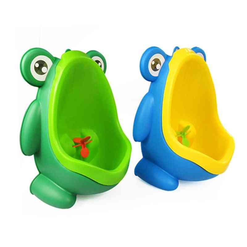 Wall-mounted Cute Frog Baby Boy Kids  Urinal Training