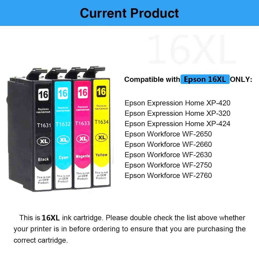 16xl T1631-4 Ink Cartridge For  Compatible Epson