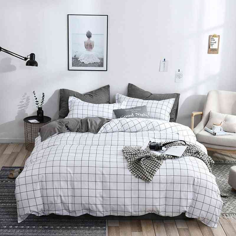 Double Bed Linens Quilt Duvet Cover Set