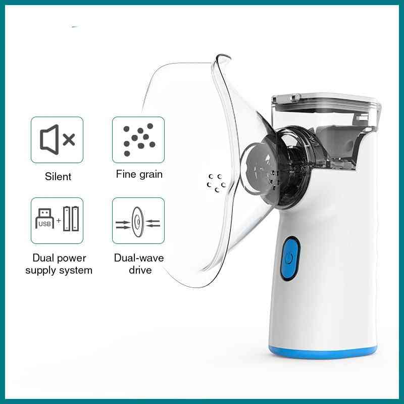 Portable Mini Handheld Nebulizer Inhaler, Medical Equipment For Asthma