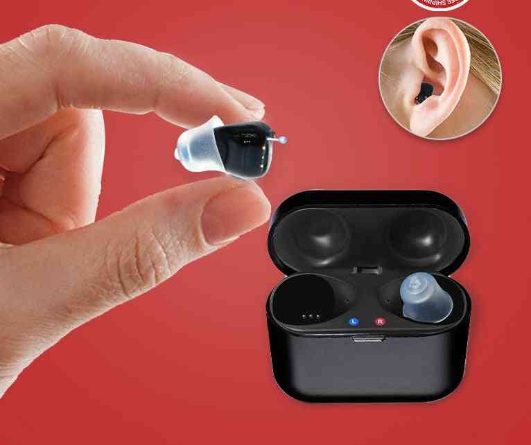 Adjustable Wireless Invisible Ear Sound Amplifier For Deafness/elderly