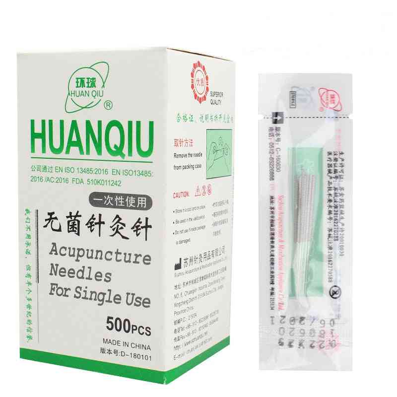 Huanqiu steriili kauneus hieronta akupunktio neula