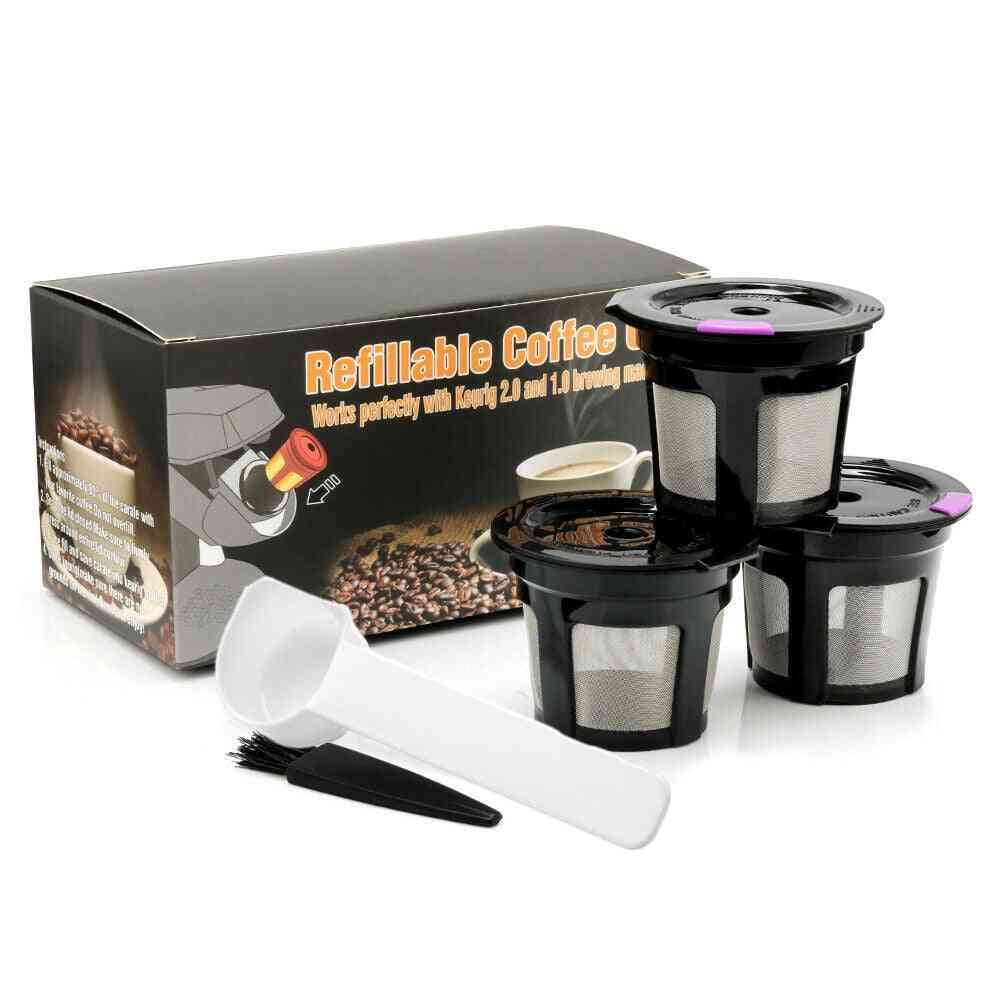Baskets K-carafe Coffee Capsules Dripper Compatible For Keurig Maker