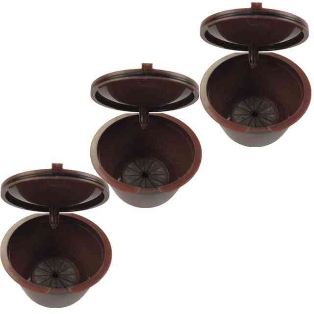 Reusable Coffee Capsule Filter Cup For Nescafe Dolce Gusto Refillable Caps