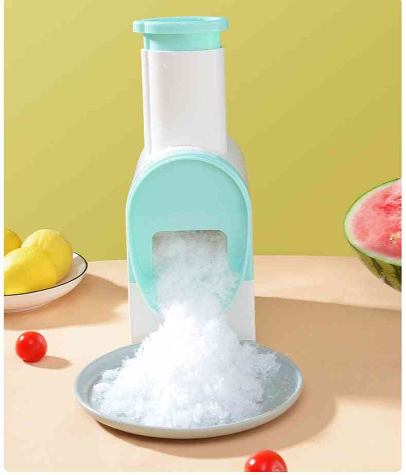 Usb Diy Ice Crusher, Manual Portable Ice Slush Maker