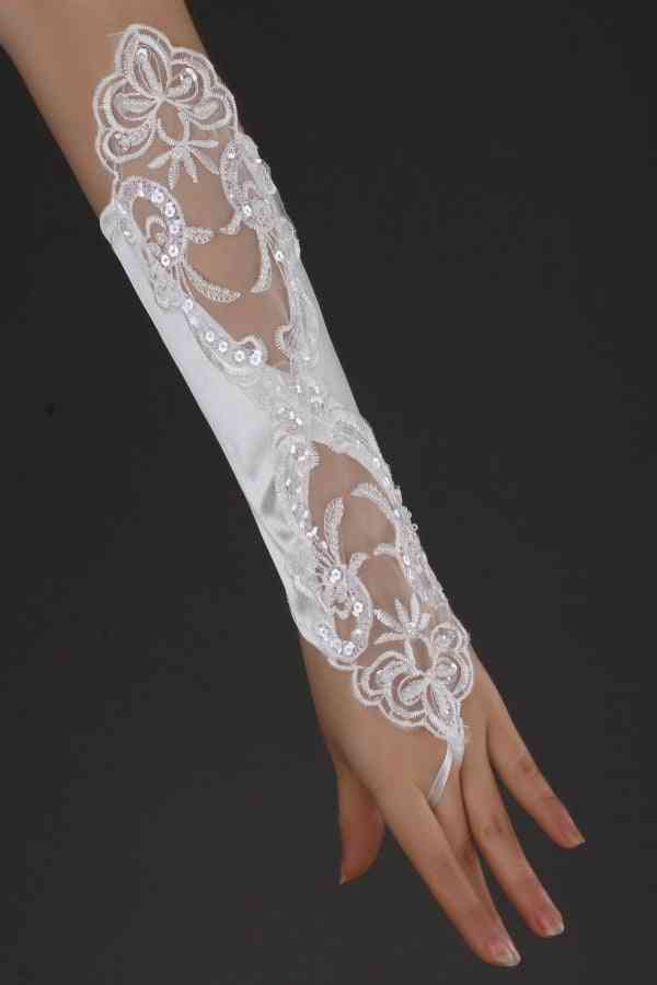 Bridal Wedding Gloves Wedding Accessories Lace Bridal Gloves Elbow
