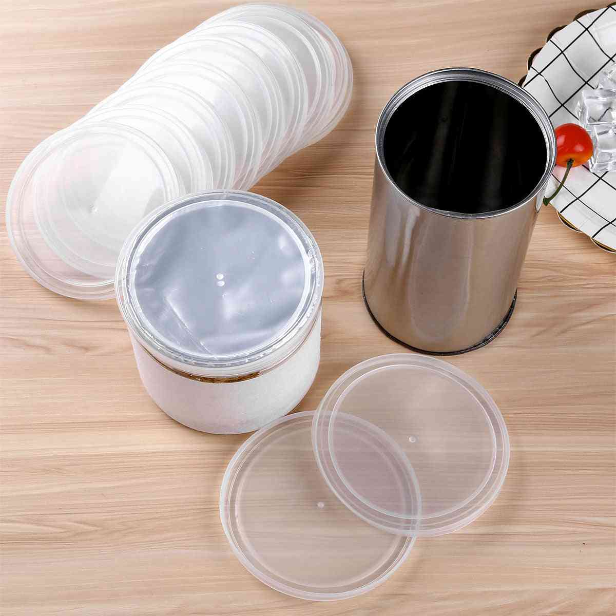 Reusable Bpa-free Can Covers Plastic Tight Seal Lids For Canned