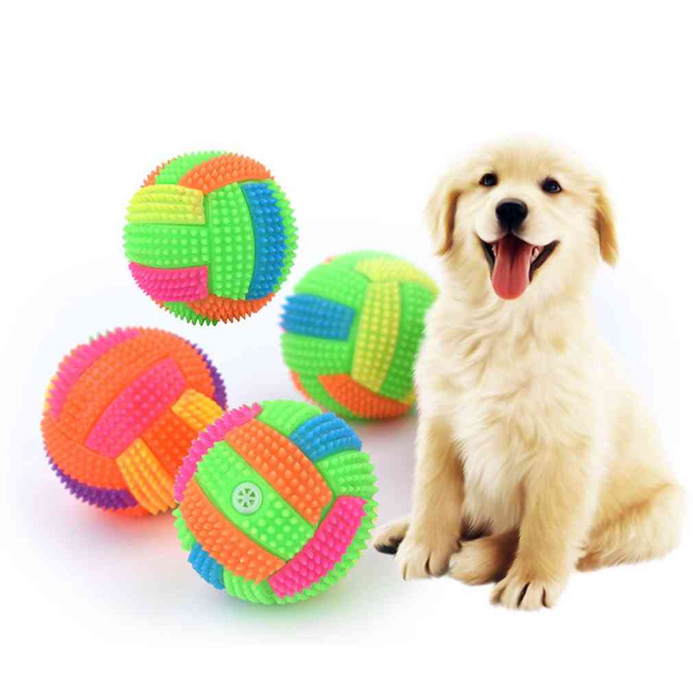 Pet Dog Interactive Elastic Volleyball