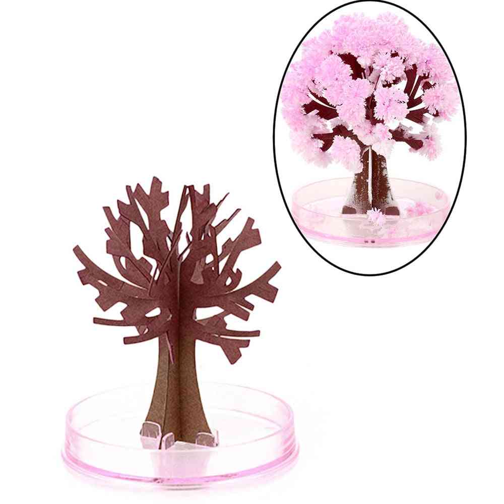 Mini Visual Magic Artificial Sakura Trees Toy