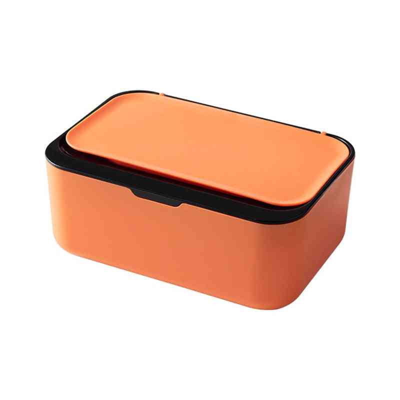 Plastic Tissue Box With Lid Wet Tissue Holder