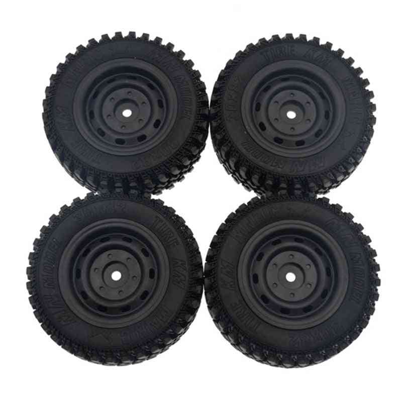 4pcs Rubber Wheel Tire Set Remote Control Toy Accessories