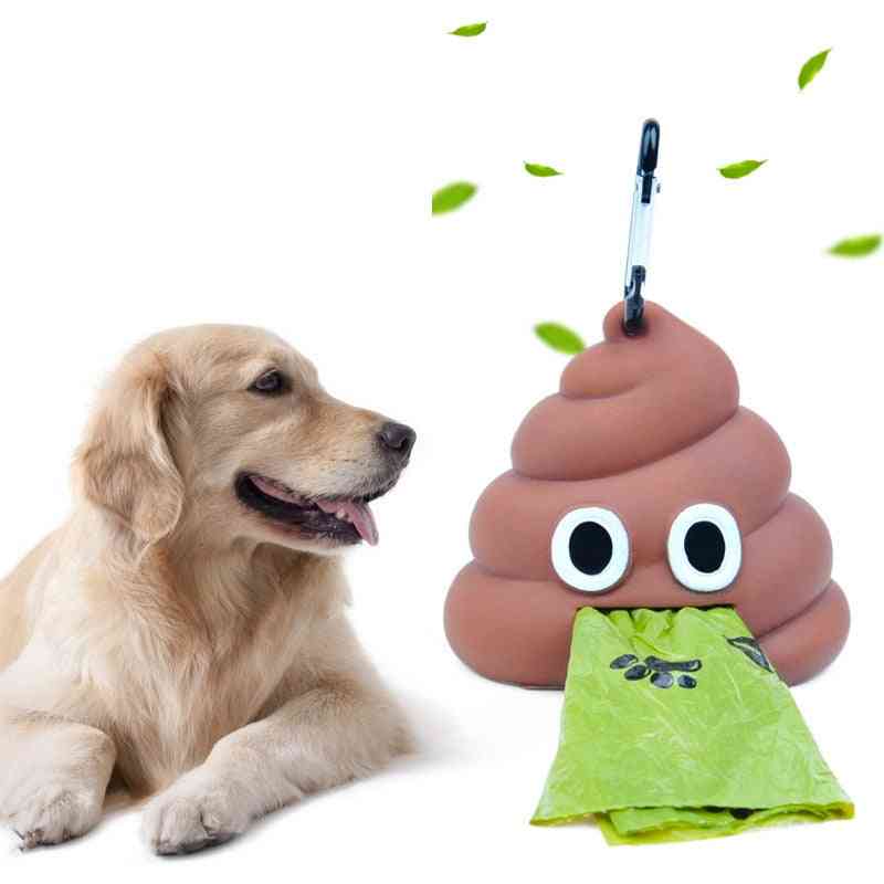 Cats Dogs Portable Soft Silicone Pet Poop Bag