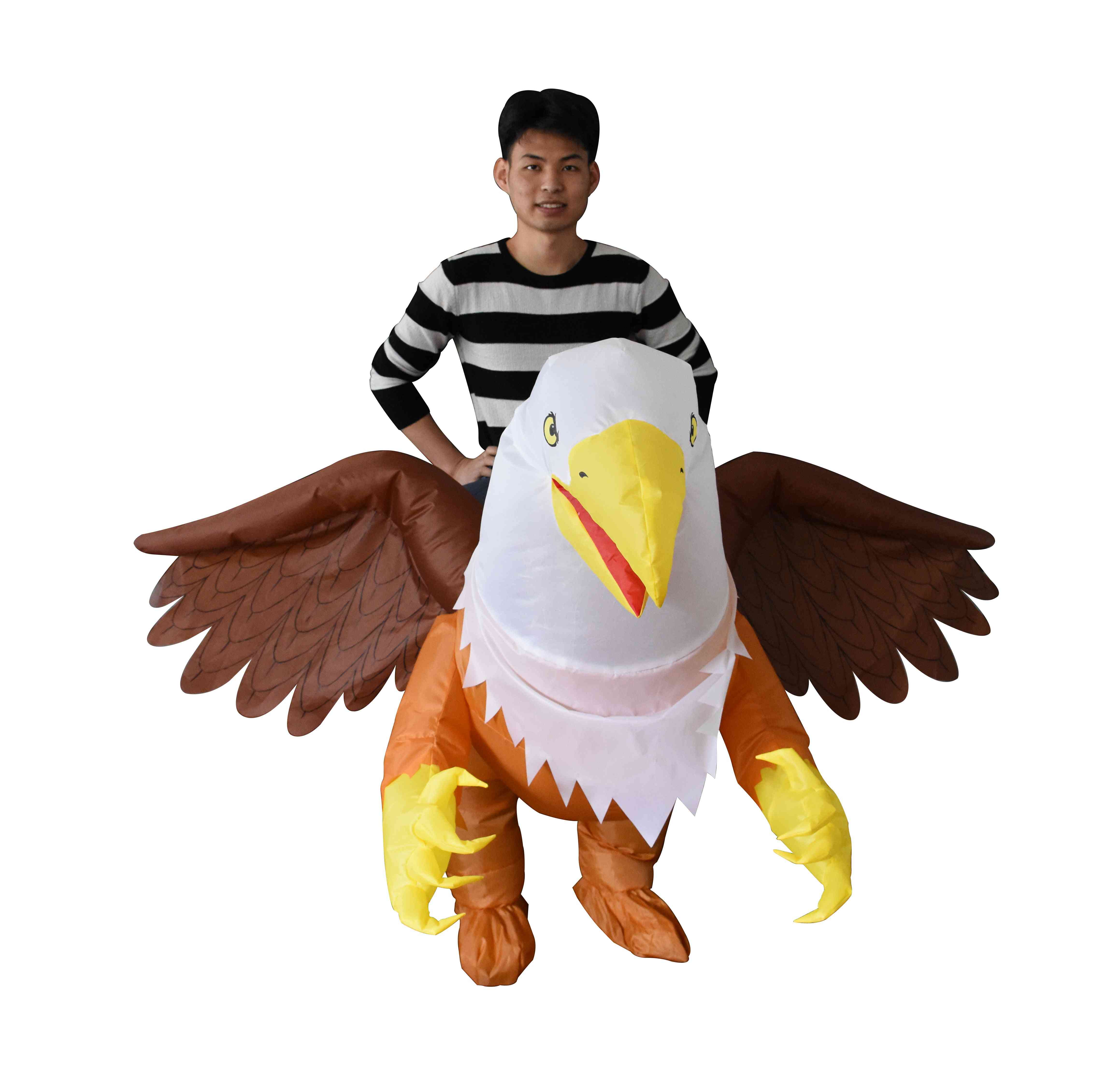 Inflatable Adult Ride-on Hawk Costume