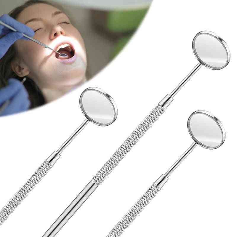 Stainless Steel Handle Tool Teeth Whitening Clean Oral