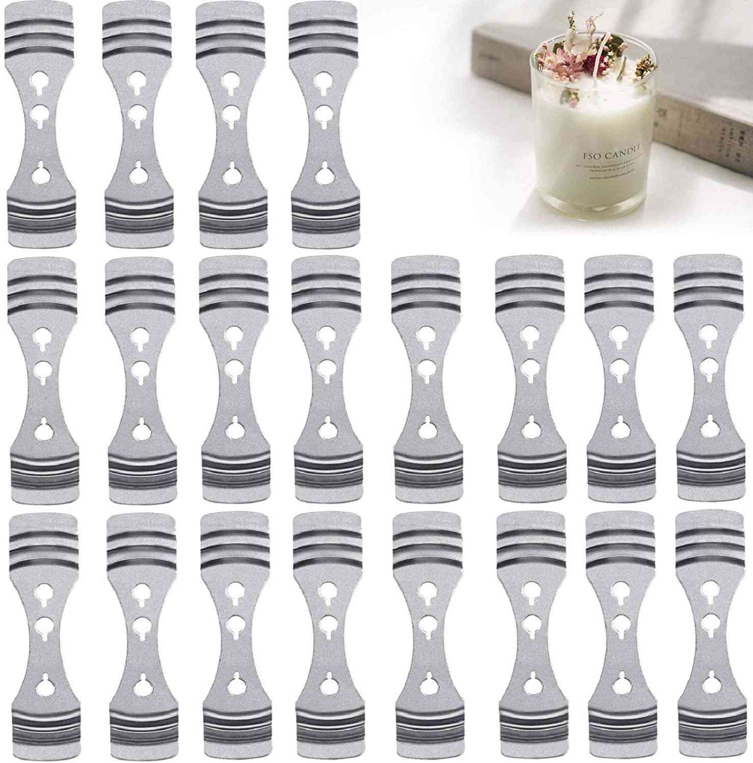 Silver Stainless Steel Candle Wick Holder For Candle Making