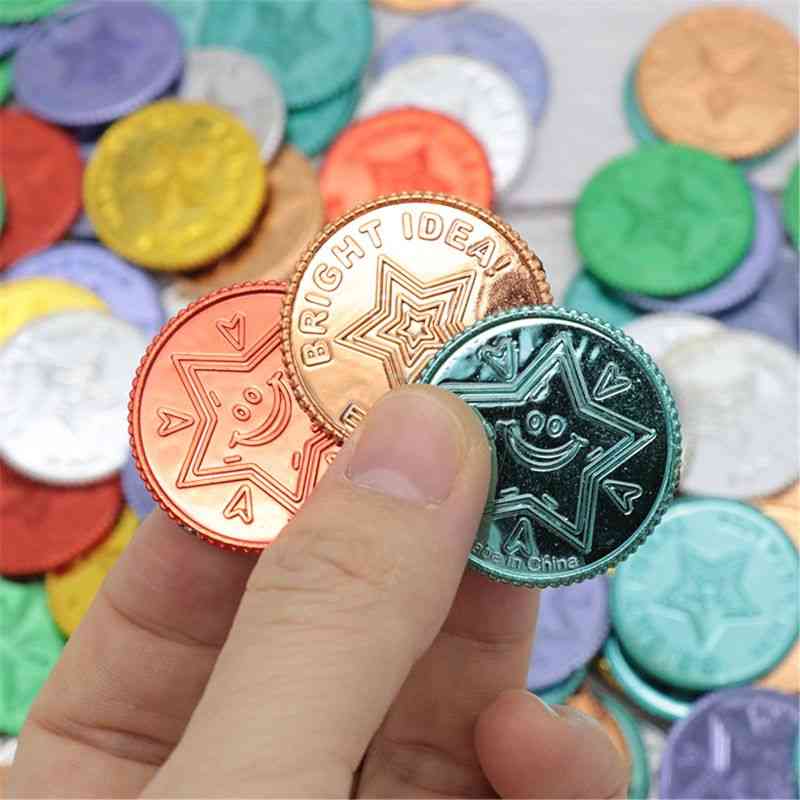Lucky Pirate Plastic Gold Coins Set